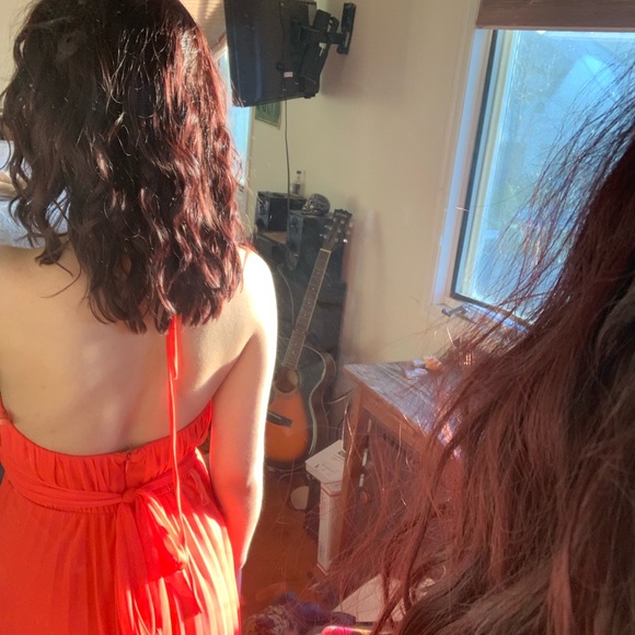 Coral Prom/Evening Gown - Picture 3 of 5